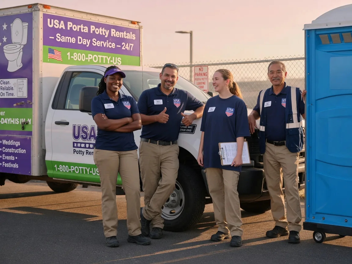 Porta Potty Rental company in Henrietta, NC